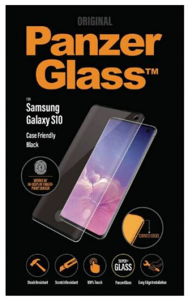 PanzerGlass CaseFriendly for Galaxy S10 black