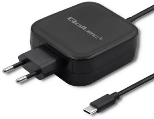 Qoltec 51712 - USB-C Ladegerät 65 Watt / USB-C