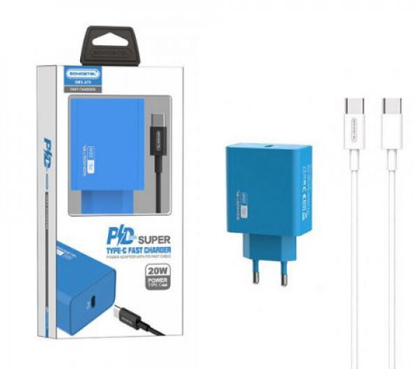 Divers Somostel SMS-A78 - Ladegerät USB-C PD20 Watt - Blau