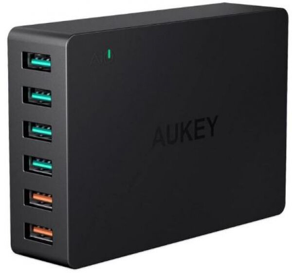 Aukey PA-T11 - USB-Wandladegerät - 60W 6-Port