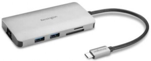 Kensington K33820WW - Mobiler USB-C 8-in-1 Hub