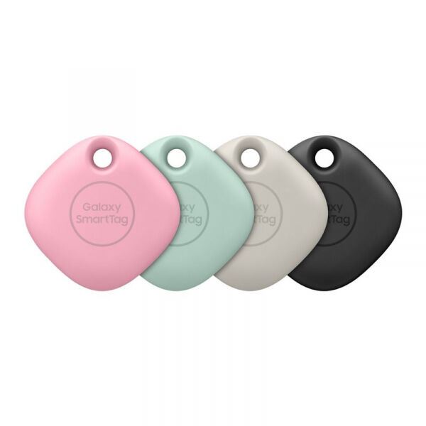 Samsung Galaxy SmartTag - black/oatmeal/mint/pink - 4er Pack