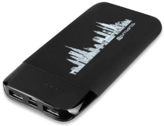 4smarts Powerbank VoltHub Travel - 8000mAh - Schwarz