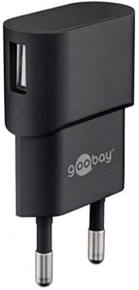 Goobay 44947 - USB Ladegerät Extra Kompakte Bauform 5W/1,0A