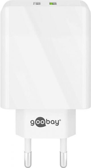 Goobay 44957 - 2X USB Quick Charge (QC 3.0) Ladegerät 28W