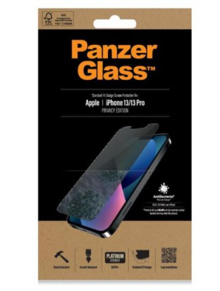 Panzerglass Displayschutz Standard Fit AB zu iPhone 13/iPhone 13 Pro