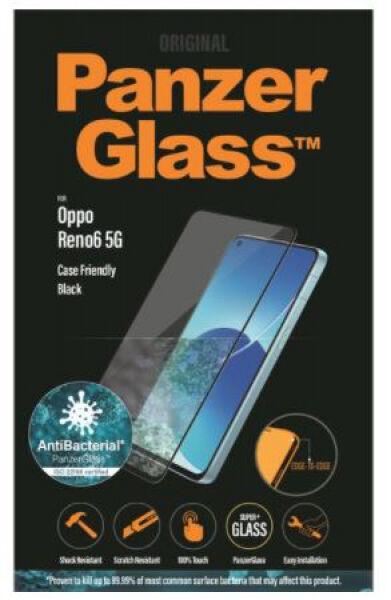 Panzerglass Displayschutz Case Friendly AB - zu OPPO Reno6 5G