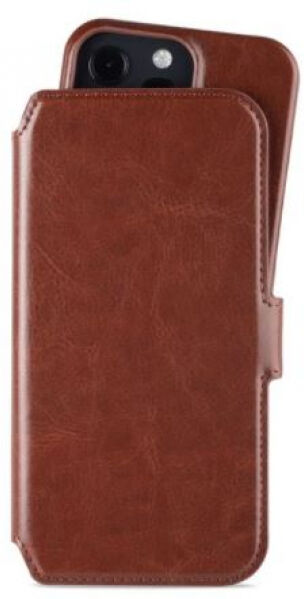 Holdit Book Cover Wallet iPhone 13 Pro Magnet - Braun