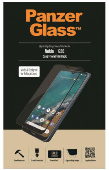 Panzerglass Displayschutz Case Friendly AB - zu Nokia G50