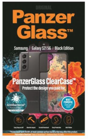 Panzerglass Back Cover ClearCase Black Edition AB - zu Samsung Galaxy S21