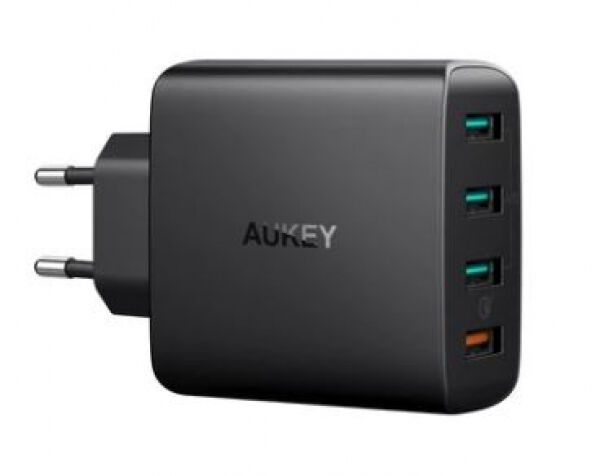 Aukey PA-T18 - 4 Port USB Qualcomm Quick Charge 3.0 Travel Charger