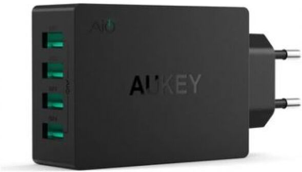 Aukey PA-U36 - 40W 8A 4 USB Port AiPower Travel Charger