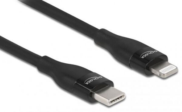 DeLock 86636 - Daten- und Ladekabel USB Type-C zu Lightning/iPhone/iPad/iPod / Mfi - 0.5m