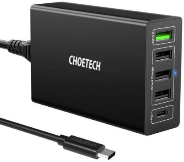 Choetech Q3-4U2Q - 5-fach USB-Ladegerät / 60 Watt