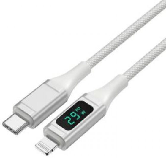 4smarts DigitCord - USB2.0-C auf Lightning Kabel / MFI / bis 30 Watt - 1.5m