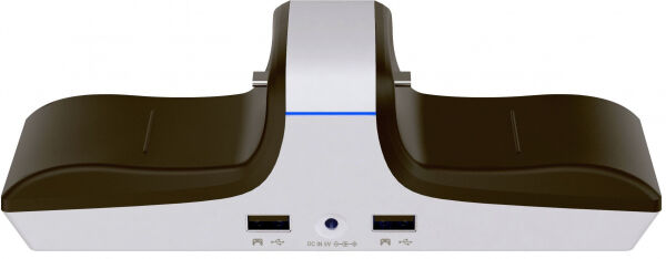 Divers Raptor-Gaming - CS200-U Dual Charging Station with USB Hub - white [PS5]
