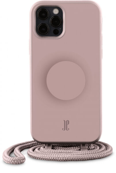 PopSockets - Just Elegance Necklace Case + PopSockets - iPhone 12 / 12 Pro - rose breath