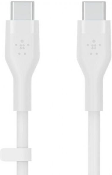 Belkin Boost Charge Flex USB C - USB C Kabel Weiss / bis 60 Watt - 1m