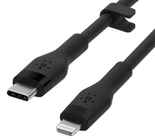 Belkin BOOST CHARGE Flex USB-C-Lightning Kabel Schwarz - 1m