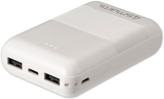 4smarts VoltHub Go2 Powerbank 10000 mAh - Weiss