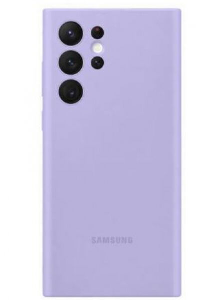 Samsung Back Cover Silicone lavender - Galaxy S22 Ultra