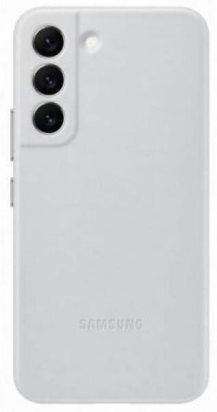 Samsung Back Cover Leather gray - Galaxy S22+