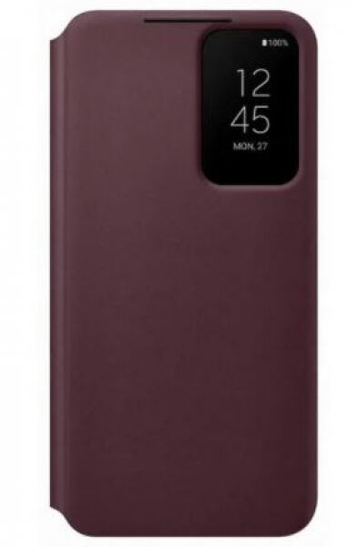 Samsung Back Cover Smart Clear View burgundy - Galaxy 22+
