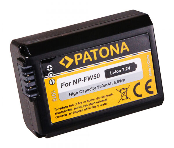 Patona - Akku f. Sony NP-FW50