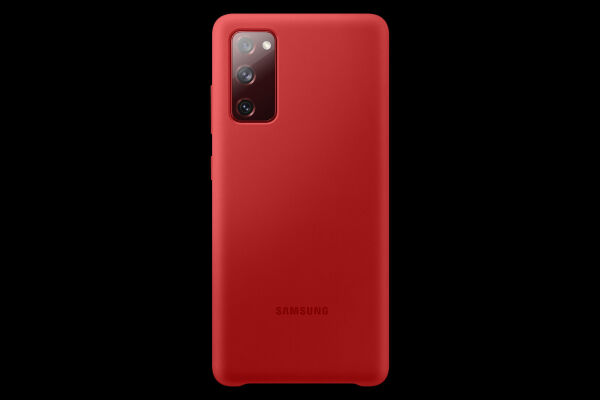 Samsung - Galaxy S20FE Silicone Cover red