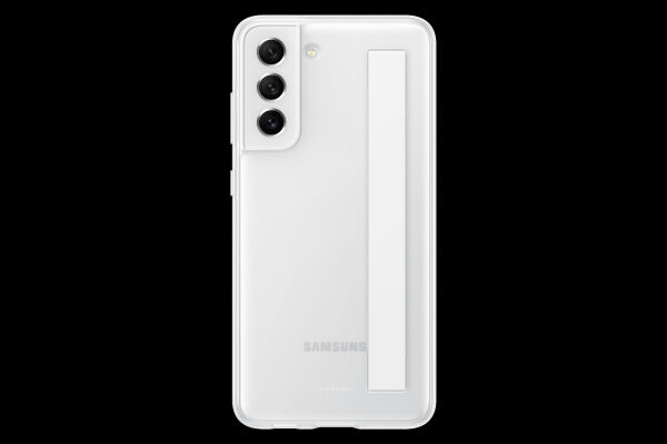 Samsung - S21 FE Clear Strap Cover white