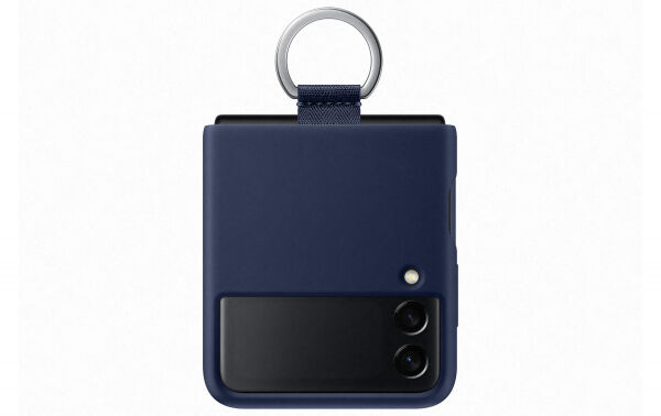 Samsung - Z Flip3 Silicone Navy