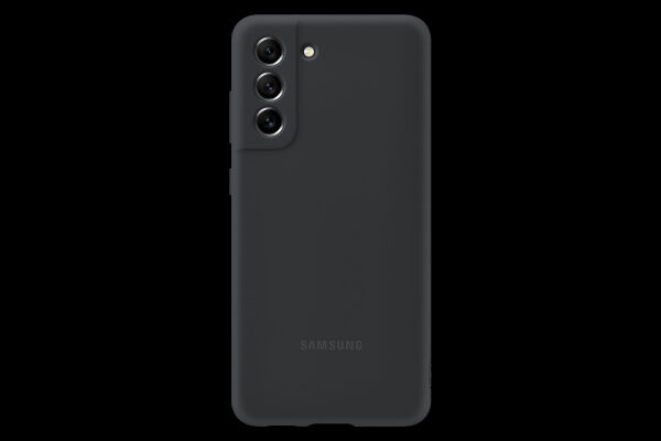 Samsung - S21 FE Silicone Cover Dark Grey