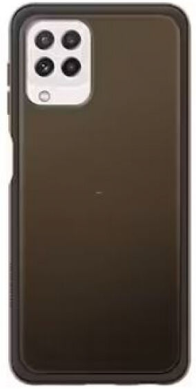 Samsung Soft Clear Cover Schwarz - Galaxy A22 LTE