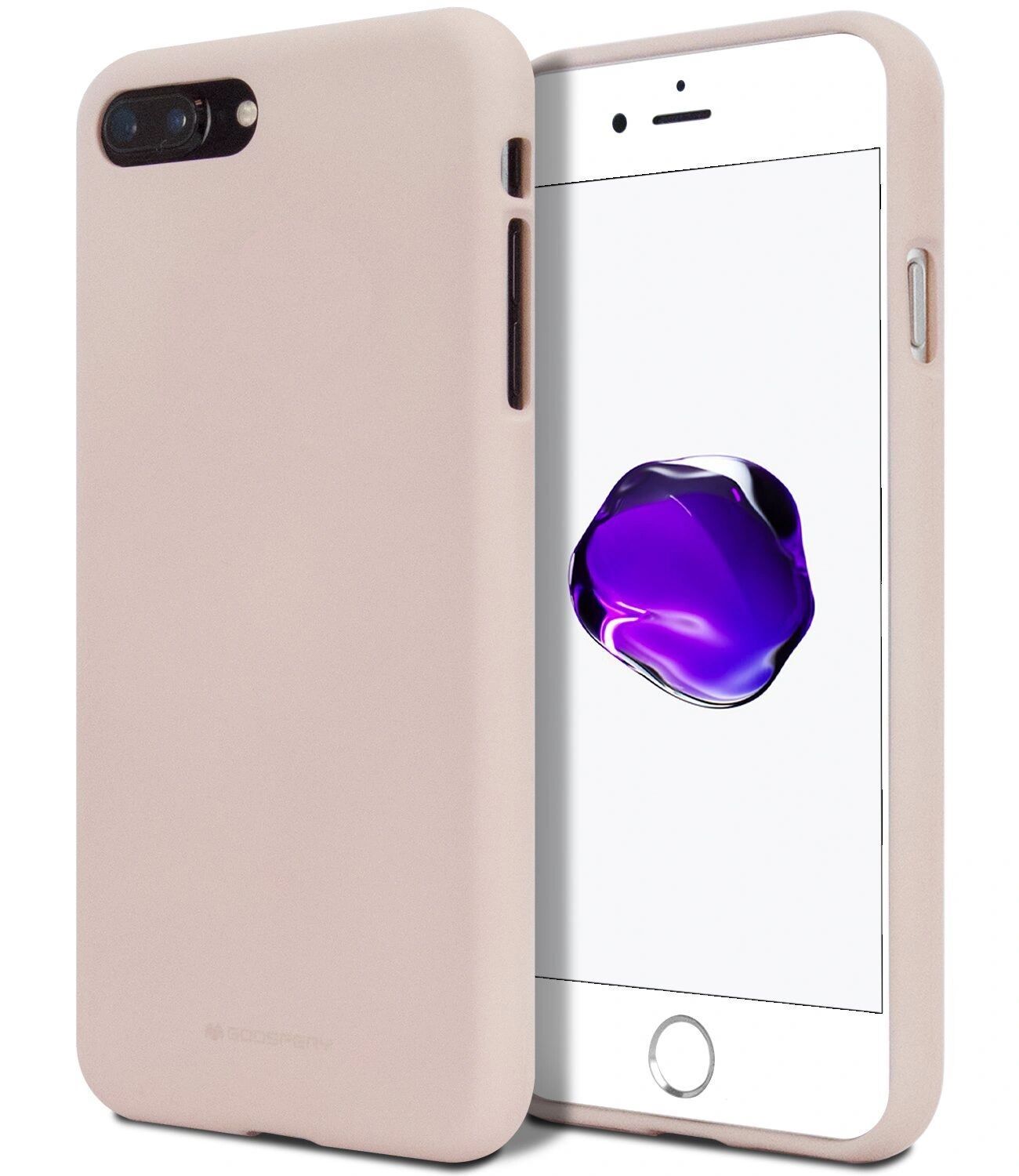 Mercury Ochranný kryt pro Apple iPhone 5 / 5S / SE - Mercury, Soft Feeling Pink Sand