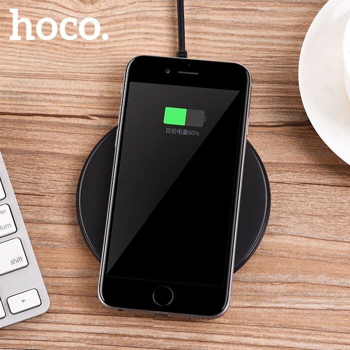 Hoco Bezdrátová nabíječka pro iPhone - Hoco, CW6 Homey Black