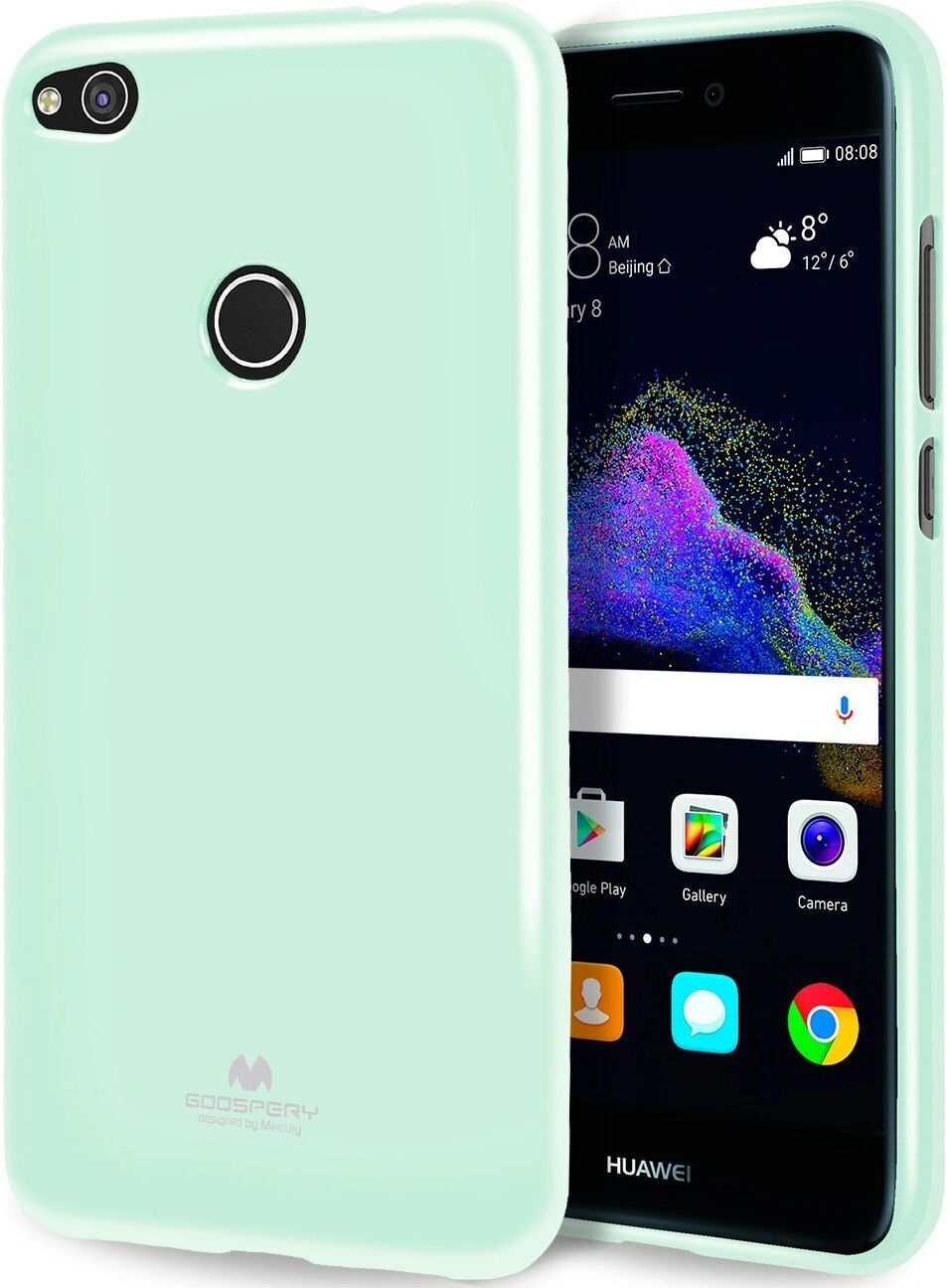 Mercury Pouzdro / kryt pro Huawei P8 LITE / P9 LITE (2017) - Mercury, Jelly Mint