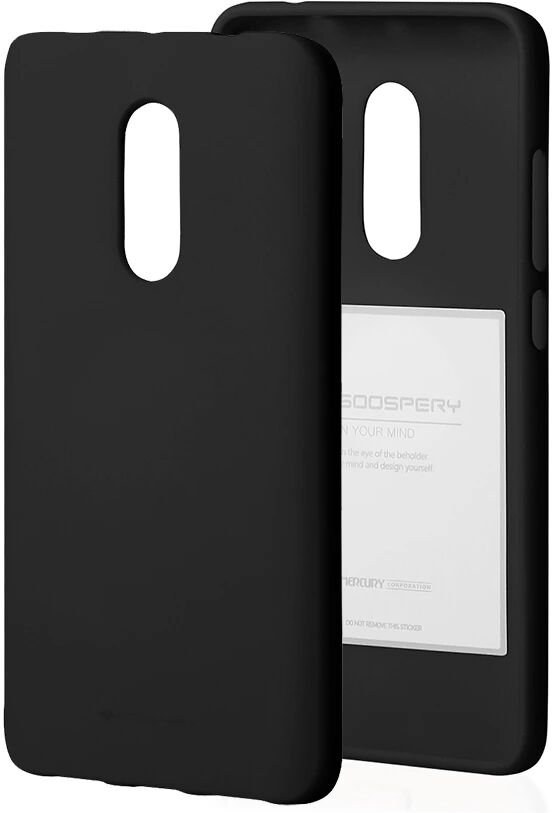 Mercury Ochranný kryt pro Xiaomi Redmi 5 PLUS / Note 5 - Mercury, Soft Feeling Black