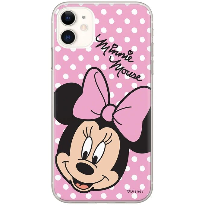 Ert Ochranný kryt pro iPhone XR - Disney, Minnie 008 Pink