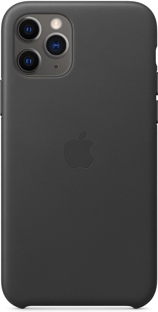 Apple Ochranný kryt na iPhone 11 Pro - Apple, Leather Case Black