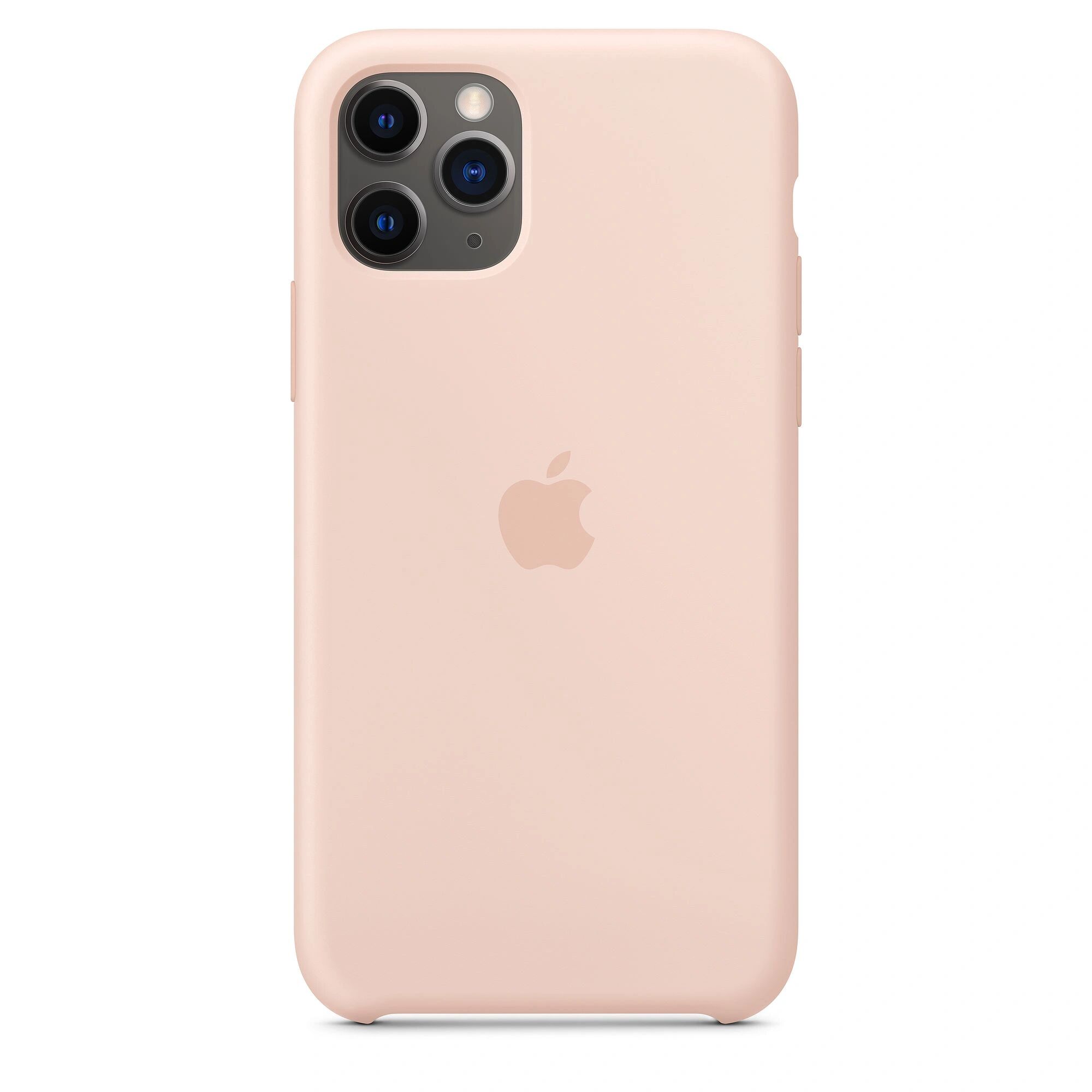 Apple Ochranný kryt na iPhone 11 Pro - Apple, Silicone Case Pink Sand