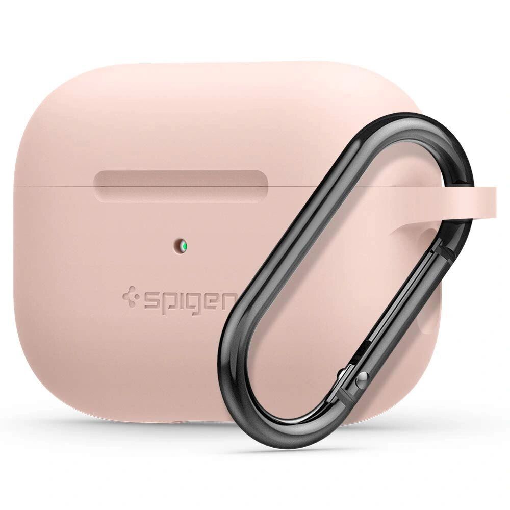 Spigen Pouzdro na sluchátka AirPods Pro - Spigen, Silicone Fit Pink