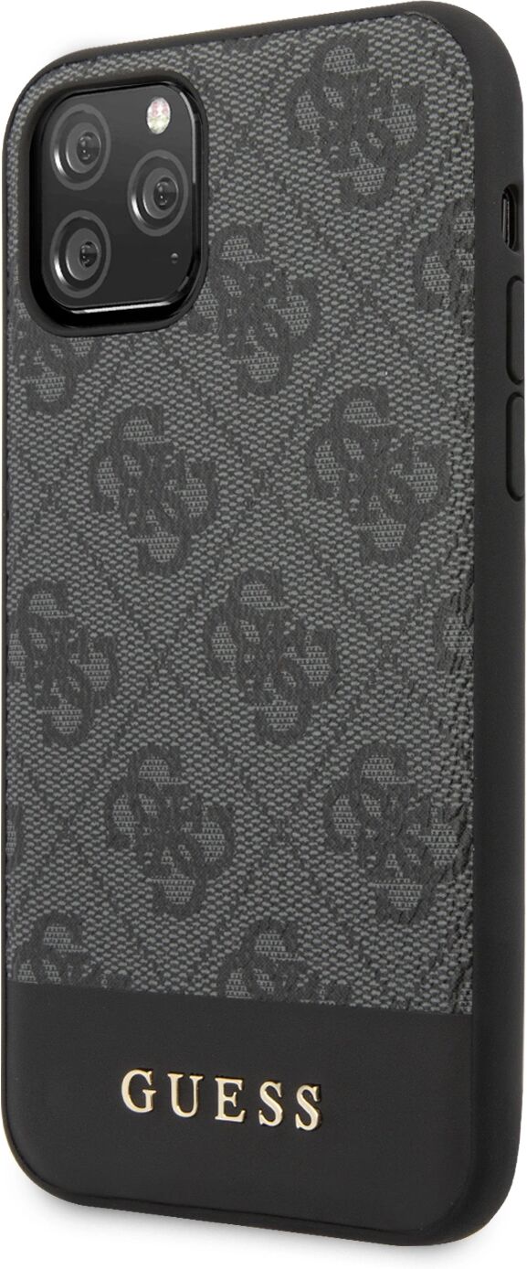 Guess Ochranný kryt na iPhone 11 Pro - Guess, 4G Stripe Gray