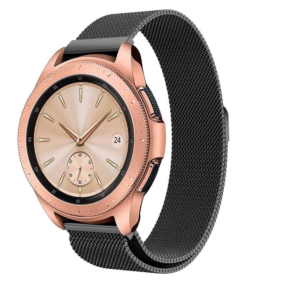 Tech-Protect Řemínek pro Samsung Galaxy Watch 42mm - Tech-Protect, Milaneseband Black
