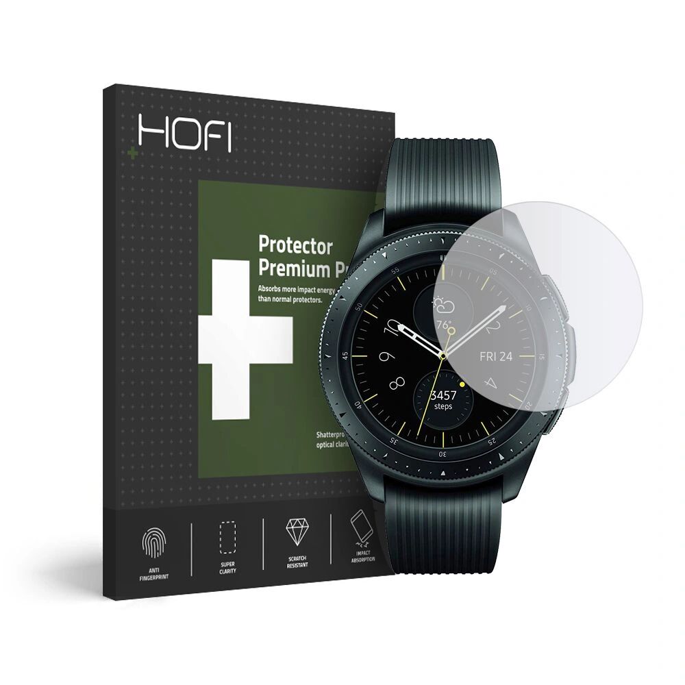Hofi Hybridní ochranné sklo na Samsung Galaxy Watch 42mm - Hofi, Glass Pro+