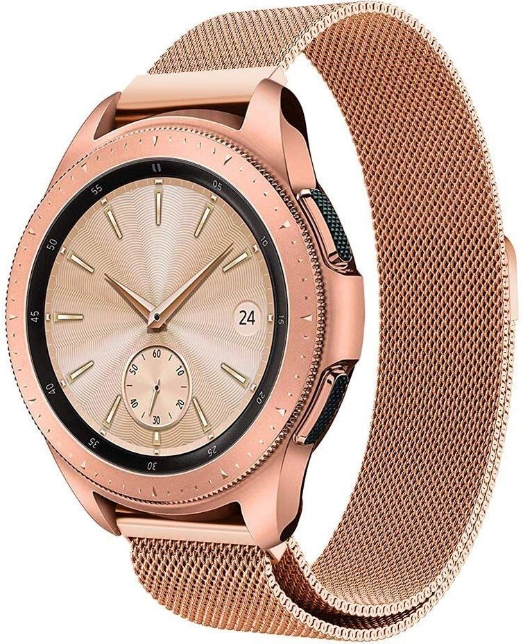 Tech-Protect Řemínek pro Samsung Galaxy Watch 42mm - Tech-Protect, Milaneseband BlushGold