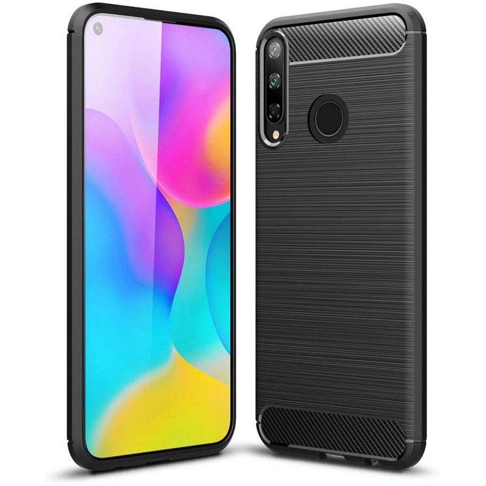 Tech-Protect Pouzdro pro Huawei P40 LITE E - Tech-Protect, Tpucarbon Black