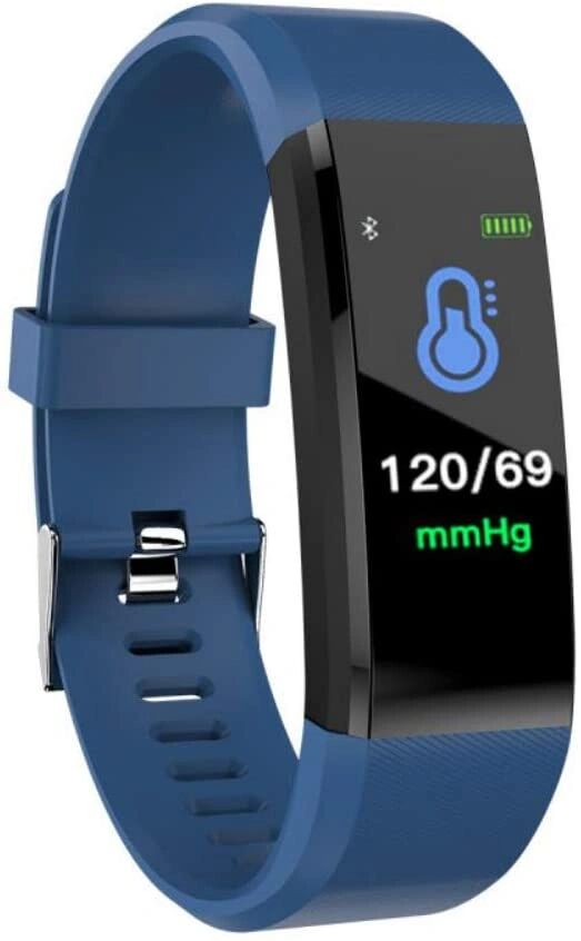 iPouzdro.cz Bluetooth fitness náramek - 115plus Blue