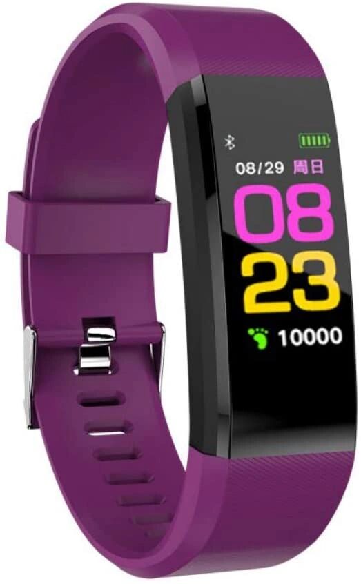 iPouzdro.cz Bluetooth fitness náramek - 115plus Purple