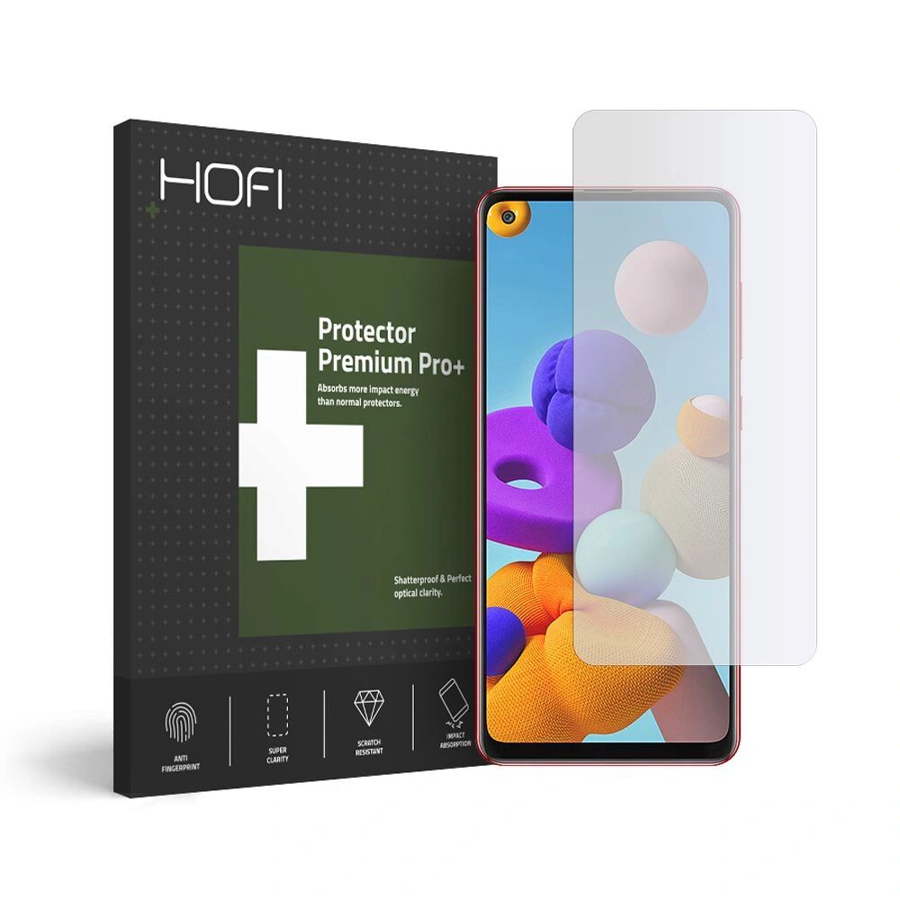 Hofi Hybridní ochranné sklo na Samsung Galaxy A21S - Hofi, Glass Pro+