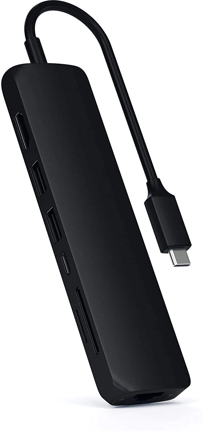 Satechi Redukce / adaptér - Satechi, USB-C Slim Multiport Black